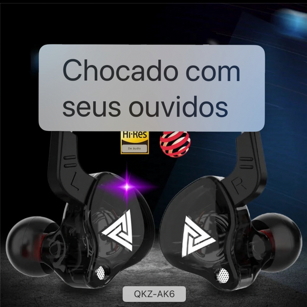 Controle de volume integrado
